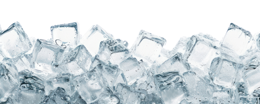 PNG Pile of small ice cubes backgrounds crystal white background.