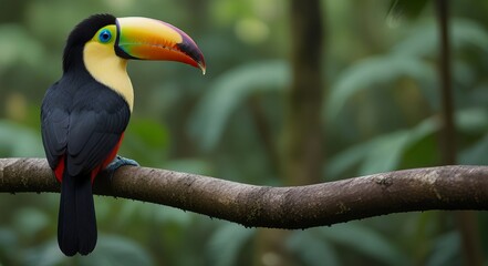 Fototapeta premium toucan on a branch