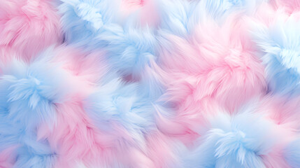 Digital pink and blue furry fabric pattern graphics poster background