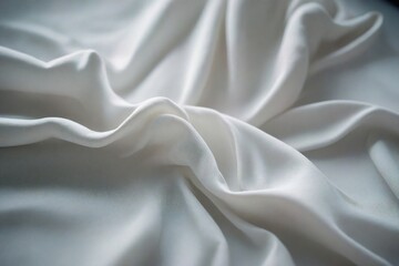 Fototapeta premium white satin fabric