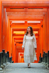 Fushimi Inari shrine in Kyoto - 803139623