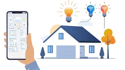 Track home electricity usage through a mobile app. With new technology