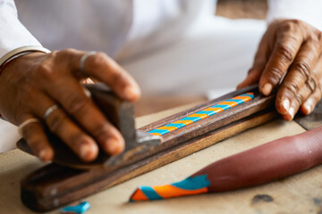 Handmade Indian bangle - 803140290