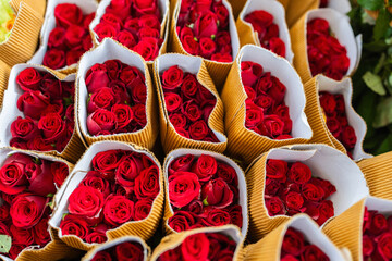 Indian roses at market - 803140666