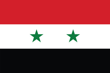 National Flag of Syria, Syria sign, Syria Flag