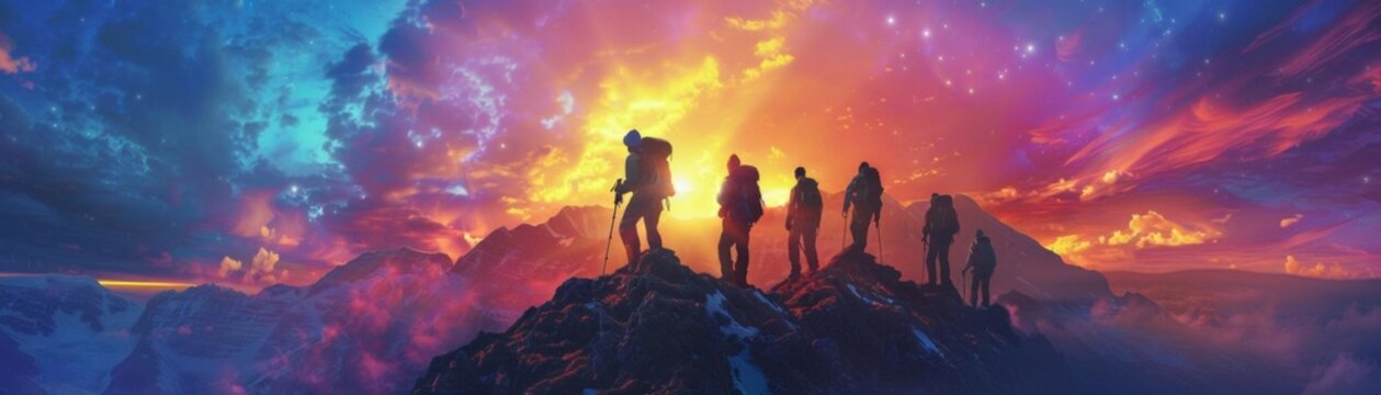 As they ascend higher and higher up the step