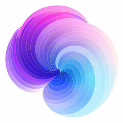 Serene pastel blue and purple cloud pattern in vector style