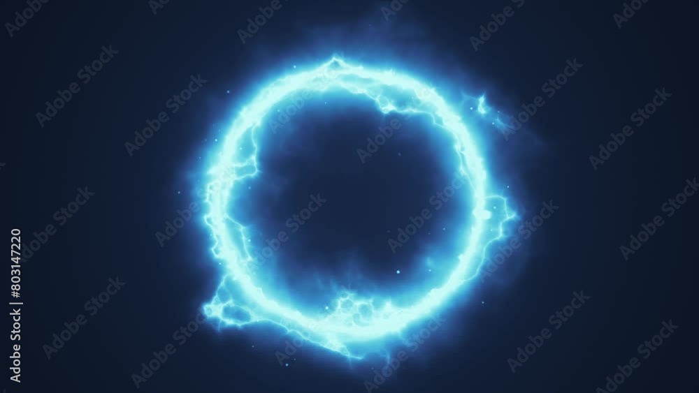 Poster abstract energy circle background loop/ animation of an abstract background with power energy circle