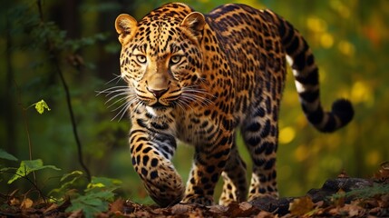 Fototapeta premium jaguar in the zoo