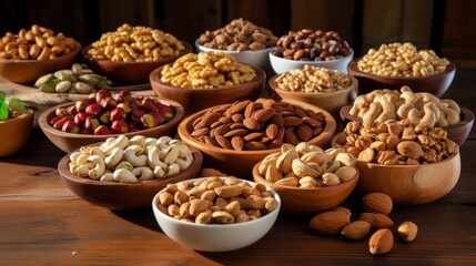 nuts and dried fruits