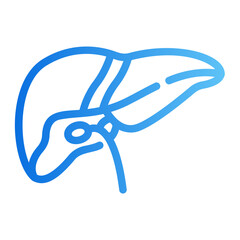 liver gradient icon