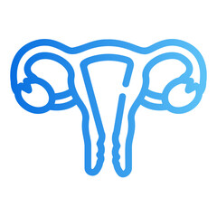 uterus gradient icon