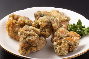 のり塩　唐揚げ