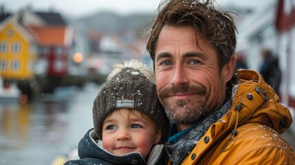 Lars, in his thirties, traveled joyfully with his toddler son to Denmark's charming Hirtshals, eager to reunite with Lara.