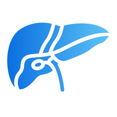 liver gradient icon