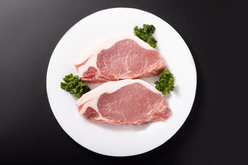 ［沖縄県産　アグー豚］豚ロース　ステーキ・カツ用