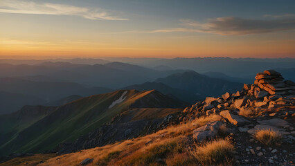 Panoramic Vistas of Mountain Majesty: Sunset Summit Retreat Dining Experience