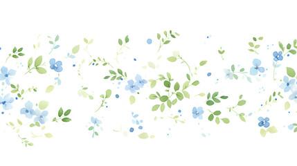 This print pattern is watercolor small flowers abstract graphic poster background