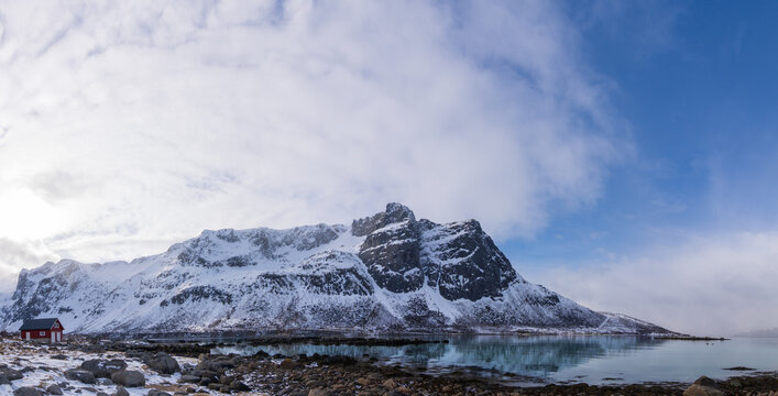 Fjord near Gr&oslash;tfjorden