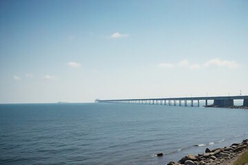 bridge over the sea