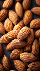 Fototapeta premium sweet almonds, Premium Food generative ai
