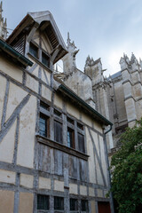 La Cathédrale Saint-Pierre, Immense Catholic cathedral built from 1225, with medieval polychrome...
