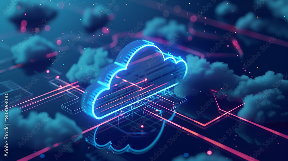 Poster the seamless integration of public and private cloud resources in a hybrid cloud environment, highli
