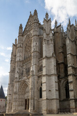 La Cathédrale Saint-Pierre, Immense Catholic cathedral built from 1225, with medieval polychrome...