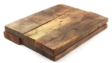 Fototapeta premium Isolated wood plank texture