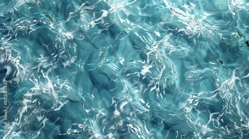 Poster modern realistic illustration of water surface with ripples. abstract background with overlay effect