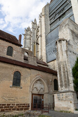La Cathédrale Saint-Pierre, Immense Catholic cathedral built from 1225, with medieval polychrome...