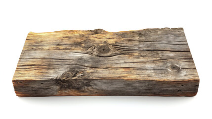 Isolated wood plank texture