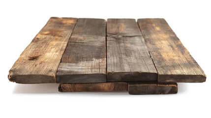 Isolated wood plank texture