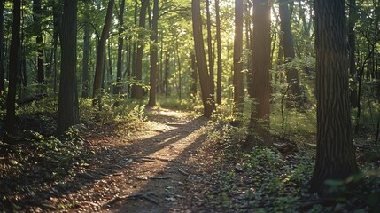 Serene Forest Path