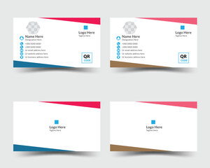 Double Sided Business Card Design, White Background Business Card Design, Unique Business Card Design, Visiting Card , Personal Business Card Design.