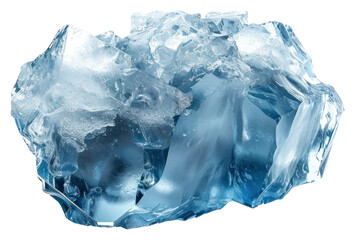 Fototapeta premium PNG Rock heavy element Ice shape ice gemstone crystal.