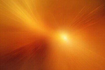 Obraz premium orange sun rays