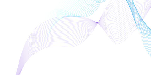 Modern abstract glowing wave background. Dynamic flowing wave lines design element. Futuristic technology and sound wave pattern.Vector Illustration.