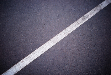 Road marking border lines transportation background