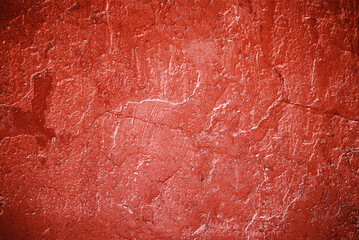 Red grunge street wall texture background