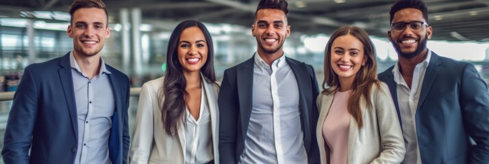 Group of People Standing Together