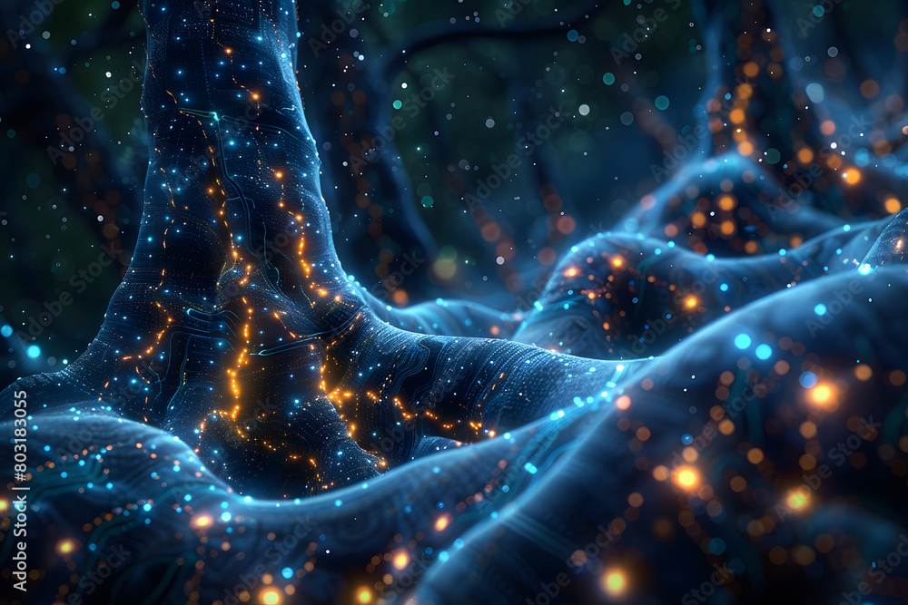 Poster neural links: a futuristic connection of artificial intelligence
