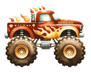 This monster truck is ready to take on any challenge © Moonroad