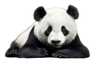 PNG  Panda wildlife animal mammal.