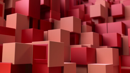 Obraz premium abstract background with squares, geometric blocks