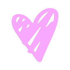pink heart cute