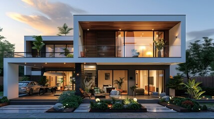Modern Minimalist House Exterior Design
