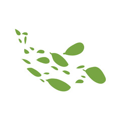 green leaf illustration