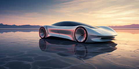 Next-Gen Automotive Innovation: Modern Car Concept Envisioning Advanced Technology Evolution