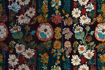 Seamless patterns step repeating patterns design